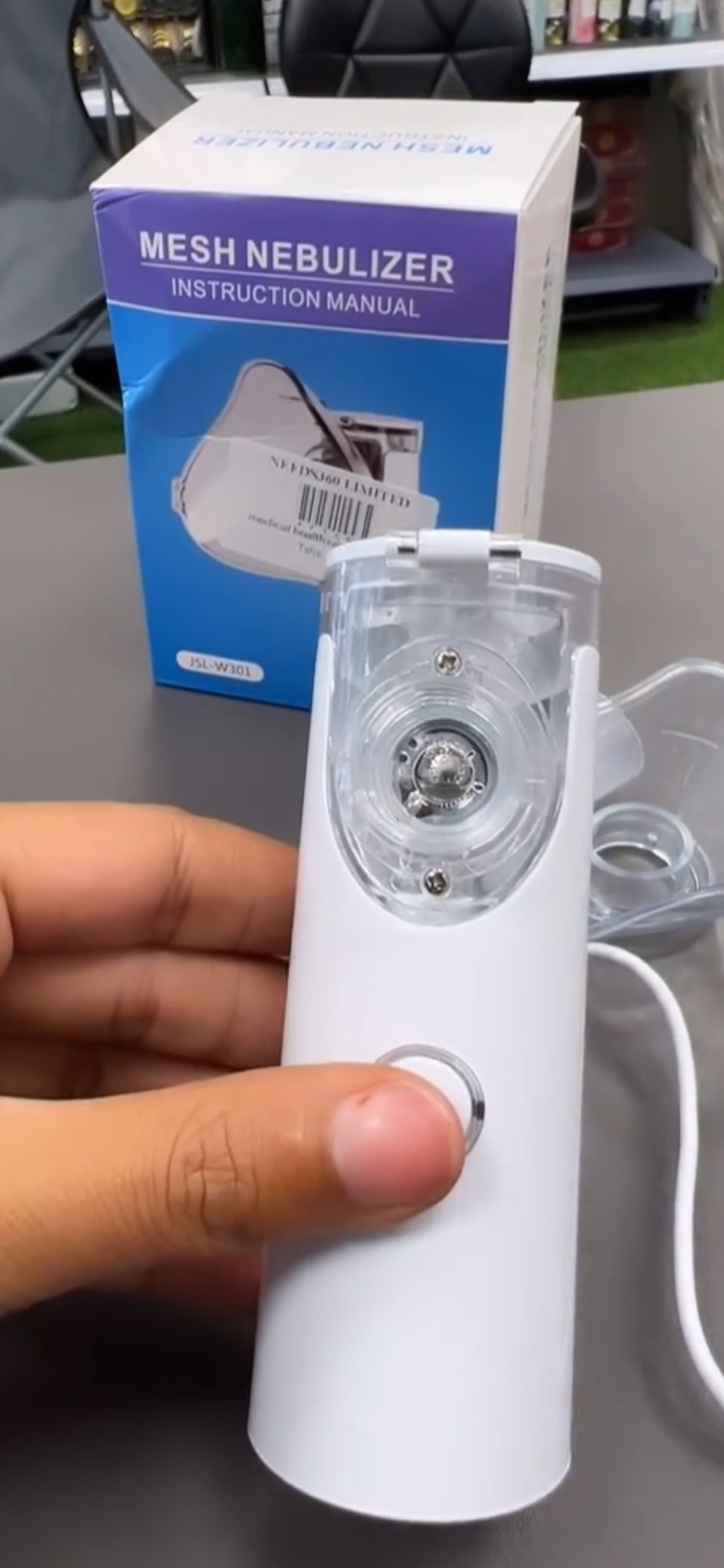 borg's MyAirBud Portable Nebulizer (duo)