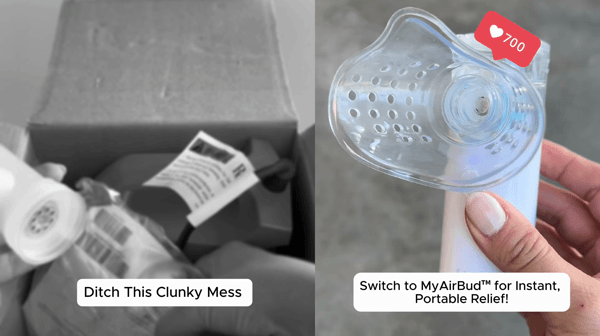 borg's MyAirBud Portable Nebulizer (duo)